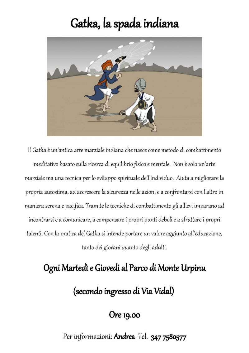 Gatka al parco di Monte Urpinu - Cagliari