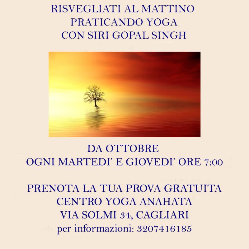 Risvegliati al mattino praticando Yoga