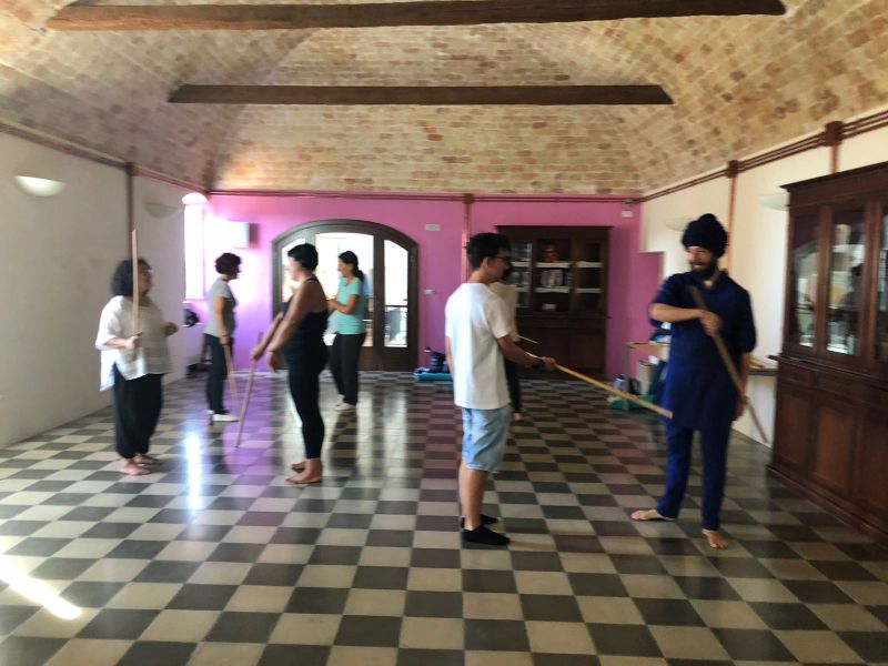 Gatka allo Yoga Fest a Matera