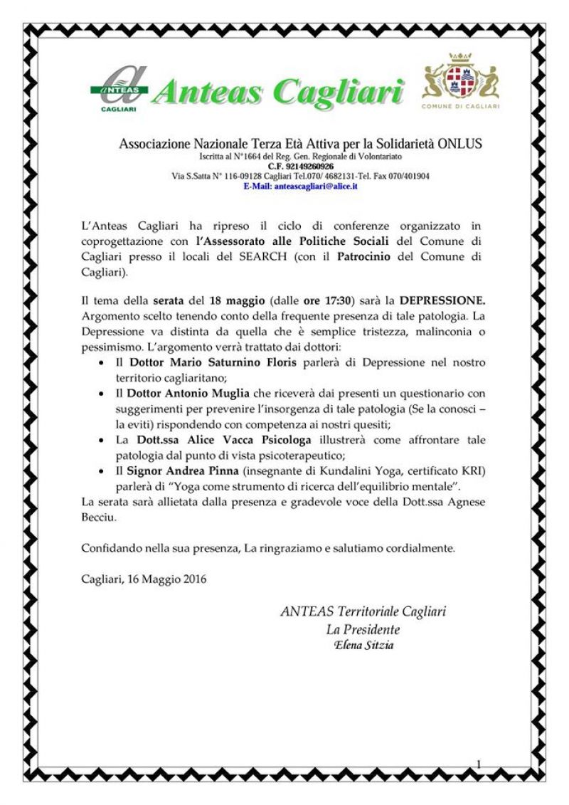 Yoga e depressione - Cagliari - Siri Gopal Singh